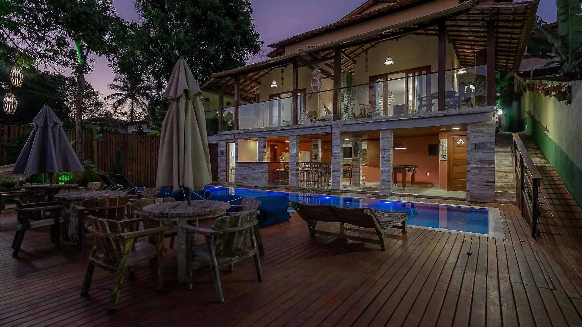 Villa Maritaca Condominio De 4 Casas De Locacao Por Temporada De Alto Padrao Com Spa 포르투세구로