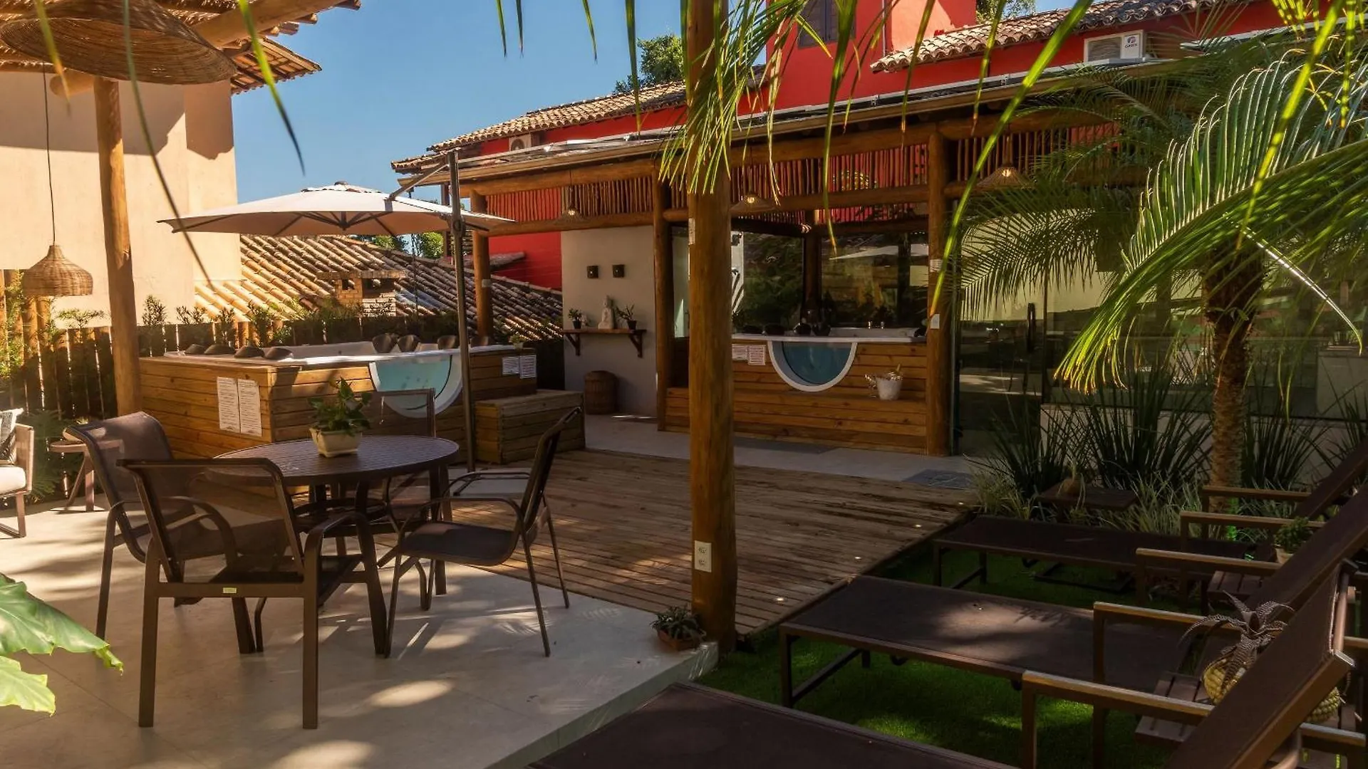 펜션 Villa Maritaca Condominio De 4 Casas De Locacao Por Temporada De Alto Padrao Com Spa 포르투세구로